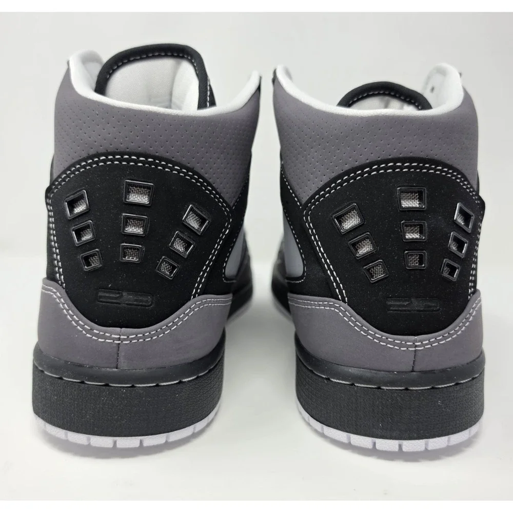 Jordan 1 Flight Lt Graphite/Black-Stealth Graphite Men's 12 Shoe--372704 002-NWB